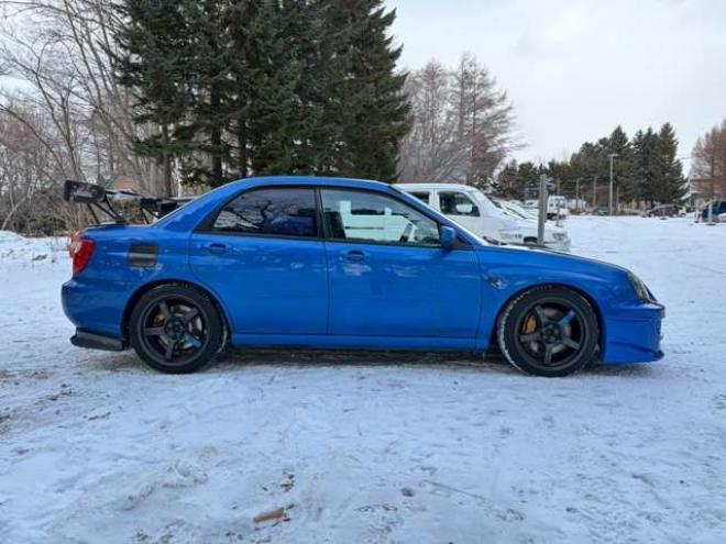インプレッサSTI 2.0 WRX スペックC リミテッド 4WD　ETC パワーウィンドウ　社外ナビ　社外アルミホイール　ヴォルテックスアンダーカバー　GTウィング　社外フロントバンパー　ルーフエアインテーク 2000