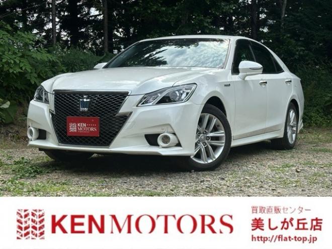 クラウンアスリート ハイブリッド 2.5 S Four 4WD　TVナビ/Bカメラ/クルコン/AW/PS/PW 2500