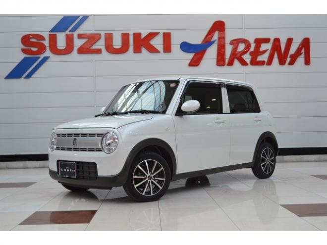 ラパンL 4WD　ワンオーナー車エネチャージ4WDアイドリングストップセーフティサポート搭載レーダーブレーキサポート誤発信抑制機能横滑り防止装置CDシートヒーター社外アルミホイル 660