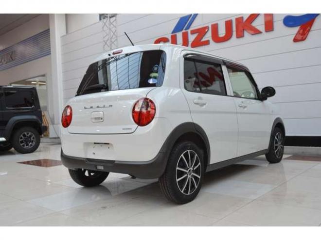 ラパンL 4WD　ワンオーナー車エネチャージ4WDアイドリングストップセーフティサポート搭載レーダーブレーキサポート誤発信抑制機能横滑り防止装置CDシートヒーター社外アルミホイル 660