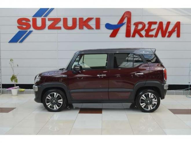 クロスビー1.0 ハイブリッド MZ 4WD　ワンオーナー車ハイブリット4WDターボパドルシフトセーフティサポート搭載アダプティブクルーズコントロールアイドリングストップ全方位モニター付8インチナビTVバックカメラハイビームアシストLEDライト 1000