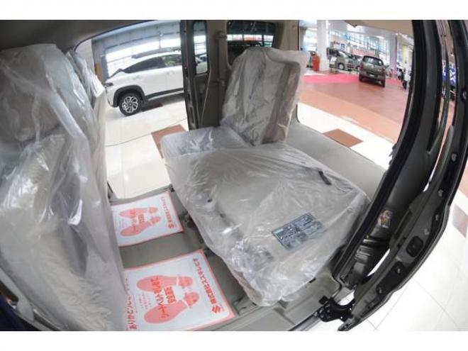 エブリィワゴン PZターボ 4WD　届出済未使用車4WDターボハイルーフスズキセーフティサポート純正バックカメラ付ディスプレイオーディオ左オートスライドドアハイビームアシストLEDライト横滑り防止装置シートヒーター 660