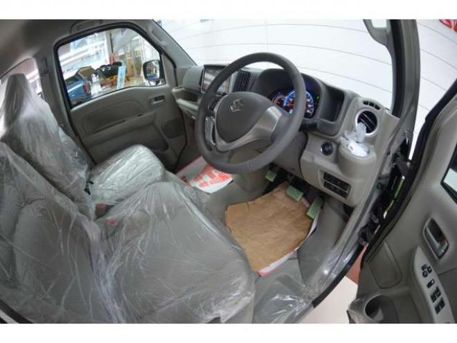 エブリィワゴン PZターボ 4WD　届出済未使用車4WDターボハイルーフスズキセーフティサポート純正バックカメラ付ディスプレイオーディオ左オートスライドドアハイビームアシストLEDライト横滑り防止装置シートヒーター 660