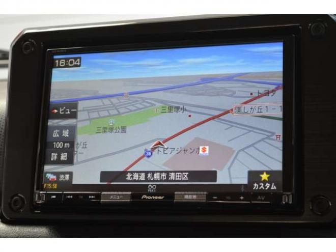 ジムニーXC 4WD　ワンオーナー車5速マニュアル4WDターボセーフティサポート搭載8インチナビTVドライブレコーダーLEDライトETCクルーズコントロール純正マットフラップ 660