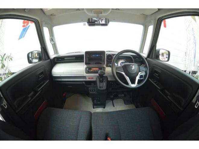 スペーシアハイブリッド X 4WD　ワンオーナー車ハイブリッド4WDターボセーフティサポート搭載アイドリングストップ横滑り防止装置ハイビームアシスト両側オートスライドCDシートヒーター 660