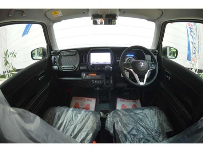 ハスラータフワイルドターボ 4WD　届出済未使用車ハイブリッド4WDターボセーフティサポート搭載アダプティブクルーズコントロール全方位モニター付9インチナビTVバックカメラパドルシフトハイビームアシストLEDライト 660