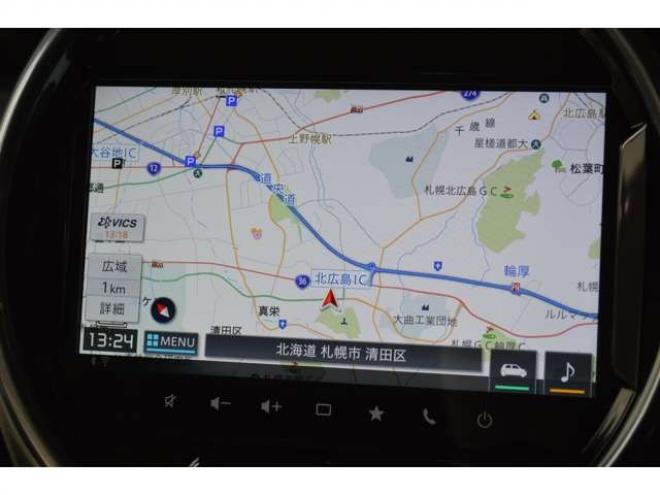 ハスラーJスタイル 4WD　ワンオーナー特別仕様車ハイブリッド4WDセーフティサポート搭載横滑り全方位モニター付9インチナビTVバックカメラ横滑り防止装置ハイビームアシストLEDビルトインETC 660