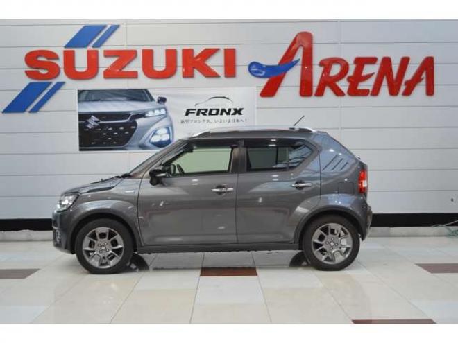 イグニス1.2 Fリミテッド 4WD　ワンオーナー特別仕様車ハイブリット4WDセーフティサポート搭載アイドリングストップ横滑り防止装置パドルシフト7インチワイドナビTVバックカメラLEDライトクルーズコントロール 1200