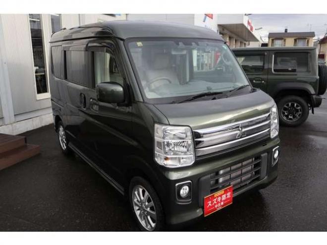 タウンボックスG ハイルーフ 4WD　社外ナビ　バックカメラ　社外前側ドライブレコーダー　ET　C　助手席側電動スライドドア　LEDヘッドライト　デュアルカメラブレーキサポート 660