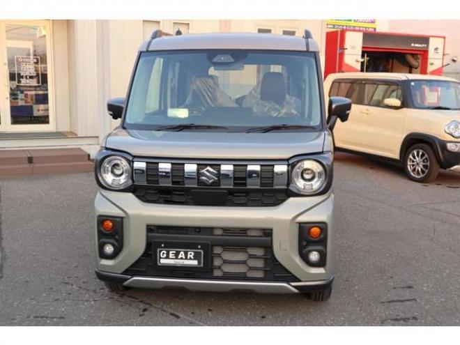 スペーシアギア ハイブリッド XZ 4WD　全方位モニターナビ　スズキコネクト対応　ステアリングヒーター　シートヒーター　デュアルセンサーブレーキサポートII 660