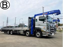 プロフィア&nbsp;&nbsp;未使用　4段ラジコンクレーン車... 未使用　4段ラジコンクレーン車　セルフローダー　重機運搬車ウインチ付　大型トラック　nsl