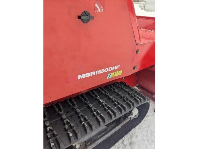 除雪機三菱　MSR　1150DHF　２４馬力　ディーゼル　良品　1.555H　（フジイOEM）