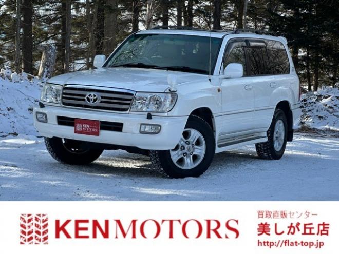 ランドクルーザー100 4.2 VXリミテッド ディーゼルターボ 4WD　エンジンスターター　ETC 純正アルミ　純正ナビ　電動シート　シートヒーター　コンソールクーラーBOX　バックカメラ　パワステ　パワーウィンドウ　クルーズコントロール　ABS 4200