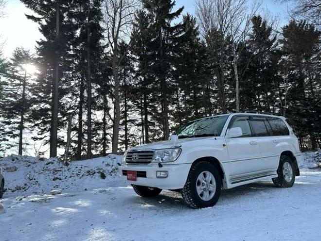 ランドクルーザー100 4.2 VXリミテッド ディーゼルターボ 4WD　エンジンスターター　ETC 純正アルミ　純正ナビ　電動シート　シートヒーター　コンソールクーラーBOX　バックカメラ　パワステ　パワーウィンドウ　クルーズコントロール　ABS 4200