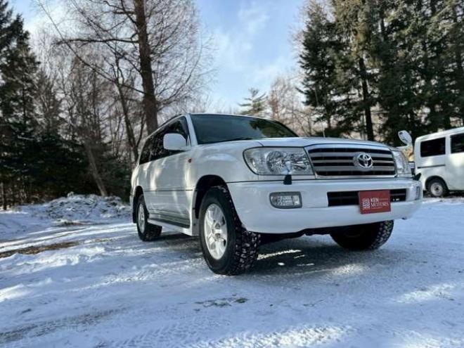 ランドクルーザー100 4.2 VXリミテッド ディーゼルターボ 4WD　エンジンスターター　ETC 純正アルミ　純正ナビ　電動シート　シートヒーター　コンソールクーラーBOX　バックカメラ　パワステ　パワーウィンドウ　クルーズコントロール　ABS 4200