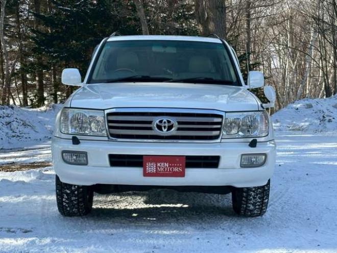 ランドクルーザー100 4.2 VXリミテッド ディーゼルターボ 4WD　エンジンスターター　ETC 純正アルミ　純正ナビ　電動シート　シートヒーター　コンソールクーラーBOX　バックカメラ　パワステ　パワーウィンドウ　クルーズコントロール　ABS 4200