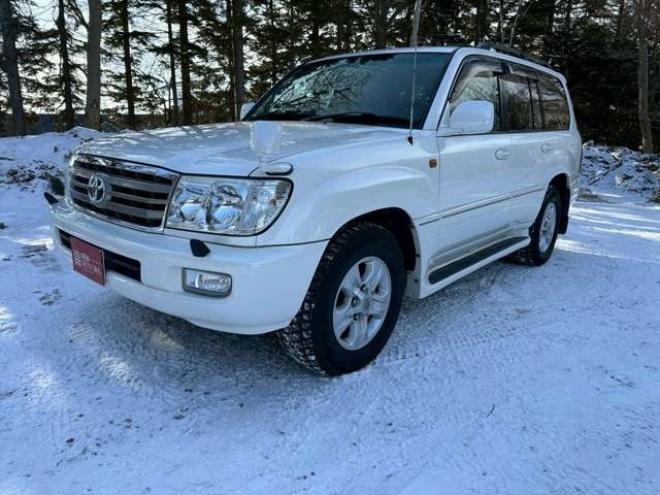ランドクルーザー100 4.2 VXリミテッド ディーゼルターボ 4WD　エンジンスターター　ETC 純正アルミ　純正ナビ　電動シート　シートヒーター　コンソールクーラーBOX　バックカメラ　パワステ　パワーウィンドウ　クルーズコントロール　ABS 4200