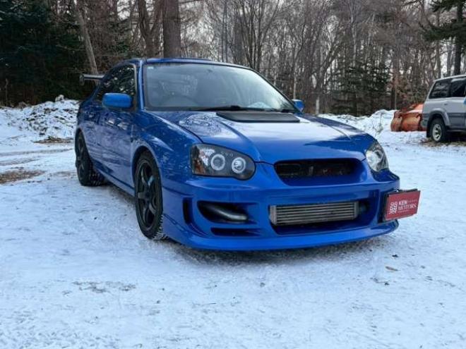 インプレッサSTI 2.0 WRX スペックC リミテッド 4WD　ETC パワーウィンドウ　社外ナビ　社外アルミホイール　ヴォルテックスアンダーカバー　GTウィング　社外フロントバンパー　ルーフエアインテーク 2000