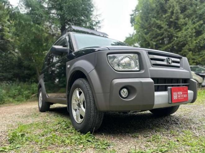 エレメント2.4 4WD　ETC/社外ナビ/後席モニター/ルーフラック 2400