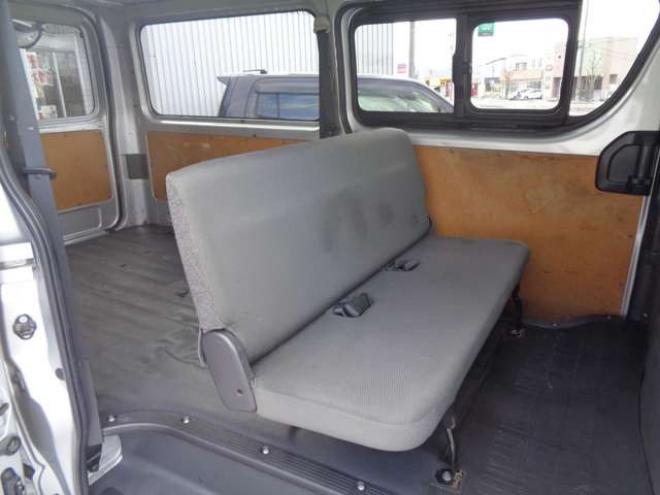 ハイエースバン2.8 DX ロング ディーゼルターボ 4WD　寒冷地仕様　415COBRA　丸目ヘッドライトキット　サファイアフロントリップスポイラー　ENCB16インチアルミ　トーヨーオープンカントリー　リアヒーター　リアエアコン 2800