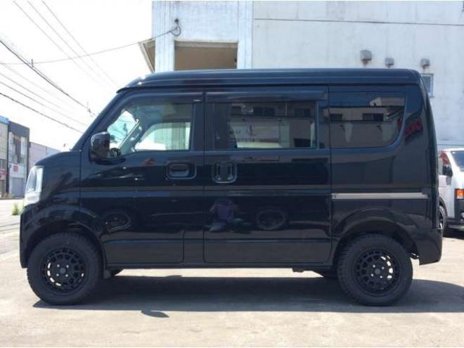 エブリィジョイン ハイルーフ 5AGS車 4WD　パートタイム4WD　キーレス　リアヒーター　フルセグTV　7インチメモリナビ　ベッドキッド　電動格納ミラー　社外タコメーター　CD/DVD　AUX　Bluetooth　アルミホイール 660