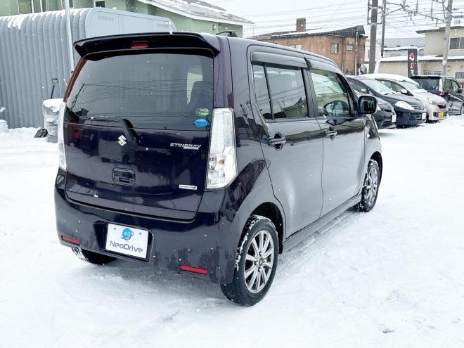 ワゴンR660スティングレーX 4WD　ローンが不安な方＜優遇ローン＞　1年保証　プッシュスタート　HID 