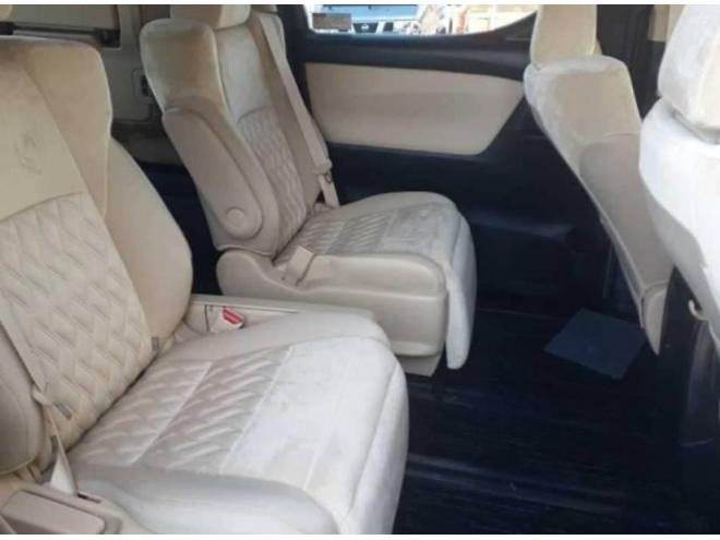 アルファードハイブリッドX後期 本州車寒冷地仕様 アルパインビックナビTV バックカメラ パワースライドドア 7人乗 プッシュスタート 車検新規2年 保証付！ 4WD 2500 5Dr