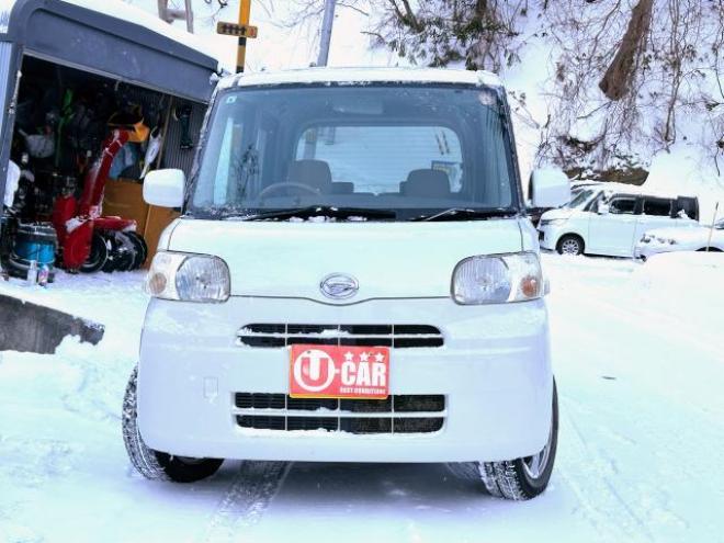 タントX 4WD タイミングチェーン　楽ナビ　テレビ　スマートキー　ABS 片側スライドドア 4WD 660 5Dr