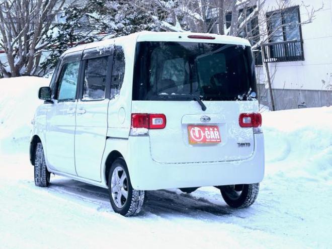 タントX 4WD タイミングチェーン　楽ナビ　テレビ　スマートキー　ABS 片側スライドドア 4WD 660 5Dr