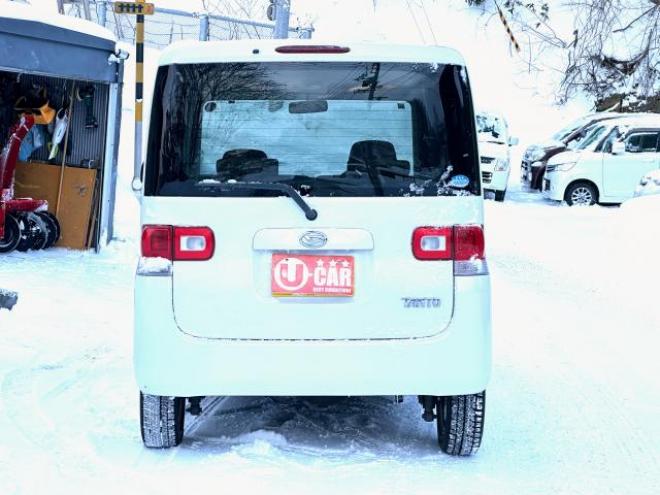 タントX 4WD タイミングチェーン　楽ナビ　テレビ　スマートキー　ABS 片側スライドドア 4WD 660 5Dr