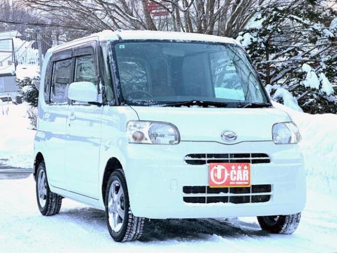 タントX 4WD タイミングチェーン　楽ナビ　テレビ　スマートキー　ABS 片側スライドドア 4WD 660 5Dr