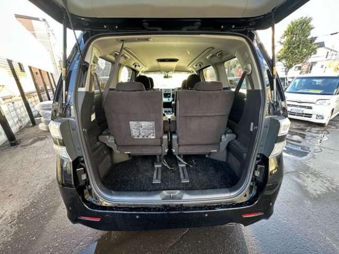 ヴェルファイア2.4 Z プラチナセレクションII タイプゴールド 4WD　両側パワースライドドア　ナビ　ワンセグ　プッシュスタート　横滑り防止装置　コーナーセンサー　パワーバックドア　純正18インチアルミホイール夏　社外アルミホイール冬　バックモニター 2400