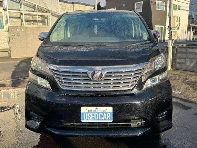 ヴェルファイア2.4 Z プラチナセレクションII タイプゴールド 4WD　両側パワースライドドア　Bluetooth　ALPINEフリップダウンモニター　イクリプスナビ　パワーバックドア　ETC　社外アルミホイール冬　バックカメラ　横滑り防止装置　コーナセンサー　プッシュスタート 2400