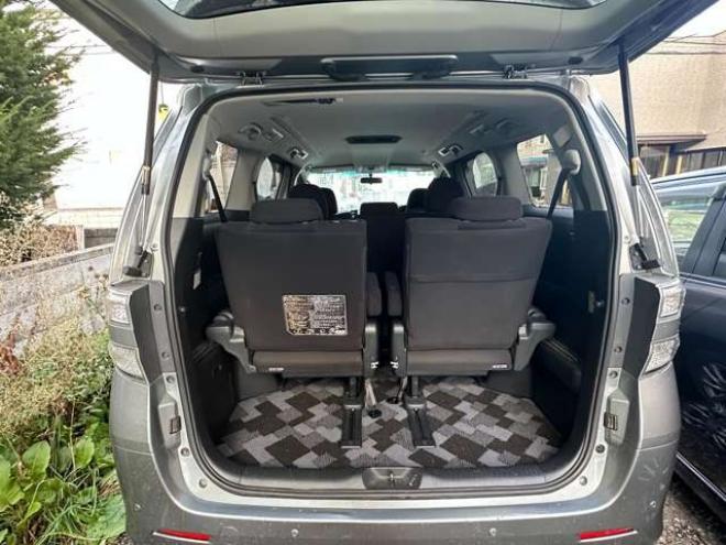 ヴェルファイア2.4 Z 4WD　両側パワースライドドア　寒冷地仕様　社外ナビ　ワンセグTV ETC　横滑り防止装置　コーナーセンサー　プッシュスタート　パワーバックドア　純正18インチアルミホイール夏　社外アルミホイール冬　バックカメラ 2400