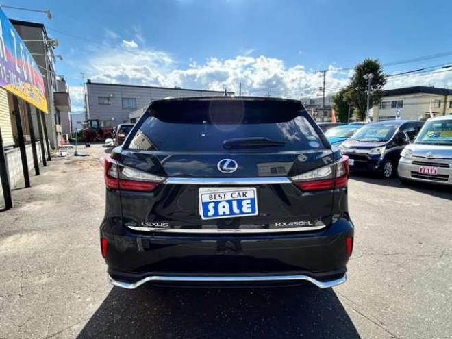 レクサスRX 450hL 4WD　パワーバックドア　ハイブリッド車　クール　ヒーターシート3列シート7人乗り 3500