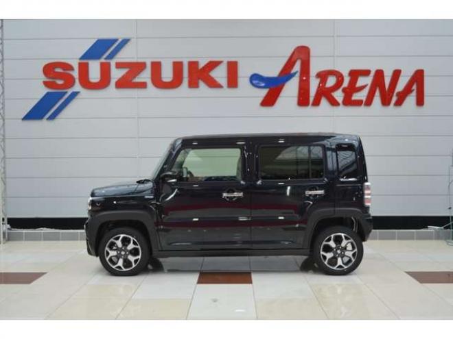 ハスラーハイブリッド Xターボ 4WD　ハイブリッド4WDターボセーフティサポート搭載アイドリングストップパドルシフトハイビームアシストLEDライトアダプティブクルーズコントロール 登録済未使用車 660