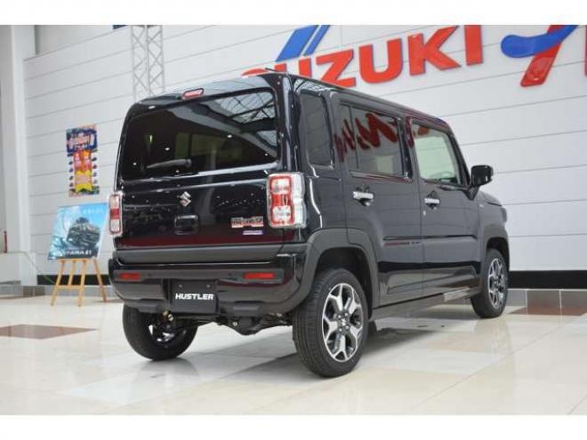 ハスラーハイブリッド Xターボ 4WD　ハイブリッド4WDターボセーフティサポート搭載アイドリングストップパドルシフトハイビームアシストLEDライトアダプティブクルーズコントロール 登録済未使用車 660