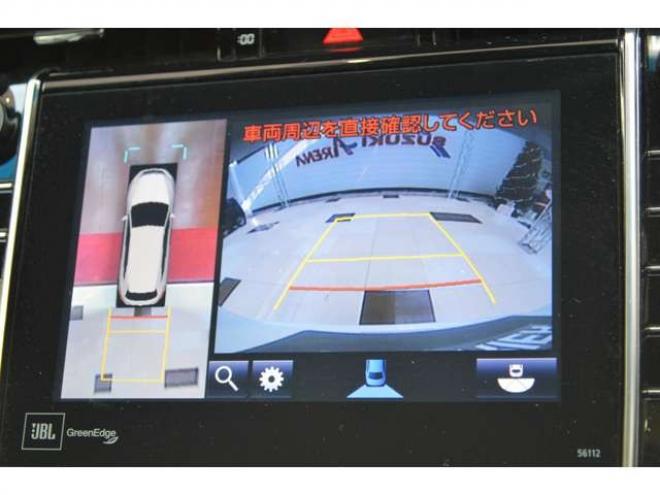 ハリアー2.5 ハイブリッド E-Four プレミアム アドバンストパッケージ 4WD　ワンオーナー車プリクラッシュセーフティ横滑り防止装置ハーフレザーシート全方位モニター付8インチナビ純正ナビTVバックカメラLEDライトETCクルーズコントロールパワーバックドア 2500