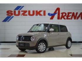 ラパン　ハイブリッド X 4WD　ハイブリッド4WDセーフティサポート搭載スズキコネクト対応通信機装着車アイドリングストップ全方位モニター用カメラパッケージハイビームアシストLEDライト 登録済未使用車 660