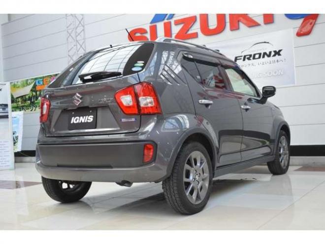 イグニス1.2 Fリミテッド 4WD　ワンオーナー特別仕様車ハイブリット4WDセーフティサポート搭載アイドリングストップ横滑り防止装置パドルシフト7インチワイドナビTVバックカメラLEDライトクルーズコントロール 1200