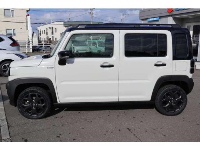 ハスラータフワイルドターボ 4WD　全方位モニターナビ　LEDヘッドライト　シートヒーター　アダプティブクルーズコントロール　衝突軽減ブレーキ　車線逸脱警報 660