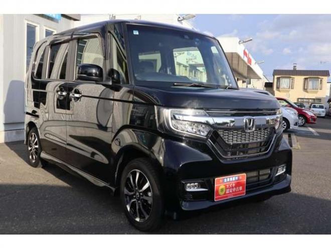 N-BOXカスタム 660 G L ホンダセンシング 4WD　純正フルセグナビ　バックカメラ　ETC　社外360°カメラドラレコ　純正エンジンスターター　シートミラーヒーター　助手席側電動スライドドア 660