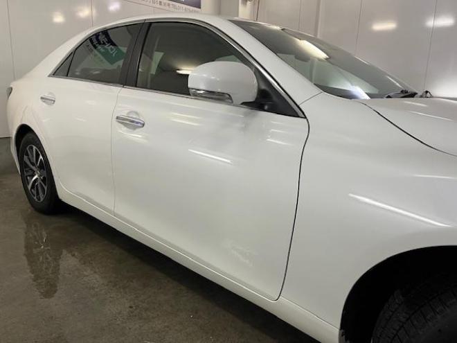 マークX寒冷地仕様　禁煙車　純正エンジンスターター　前後ドライブレコーダー　トヨタセーフティセンス　純正ナビ　フルセグ地デジ　ＤＶＤ再生　Ｂｌｕｅｔｏｏｔｈオーディオ　バックカメラ　純正ＬＥＤヘッドライト 4WD 2500 4Dr