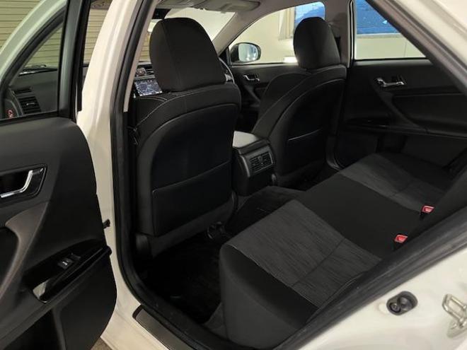 マークX寒冷地仕様　禁煙車　純正エンジンスターター　前後ドライブレコーダー　トヨタセーフティセンス　純正ナビ　フルセグ地デジ　ＤＶＤ再生　Ｂｌｕｅｔｏｏｔｈオーディオ　バックカメラ　純正ＬＥＤヘッドライト 4WD 2500 4Dr