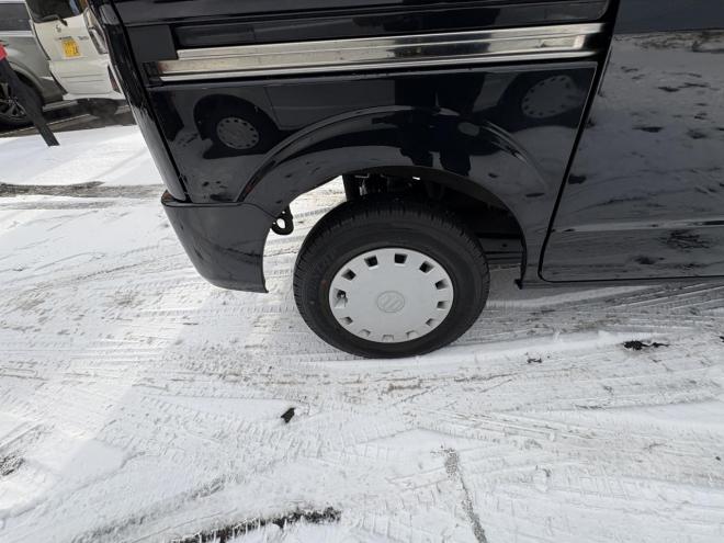 エブリィEVERY VAN 4WD JION TURBO一家に一台軽パコ　TURBO 寒冷地仕様　2検付　リアヒーター　Bluetoothフルセグナビ　キーレス　リビルトエンジン交換済　エンジンオイル交換　オイルエレメント交換　atf交換　スタットレス付 4WD 660 ５Dr