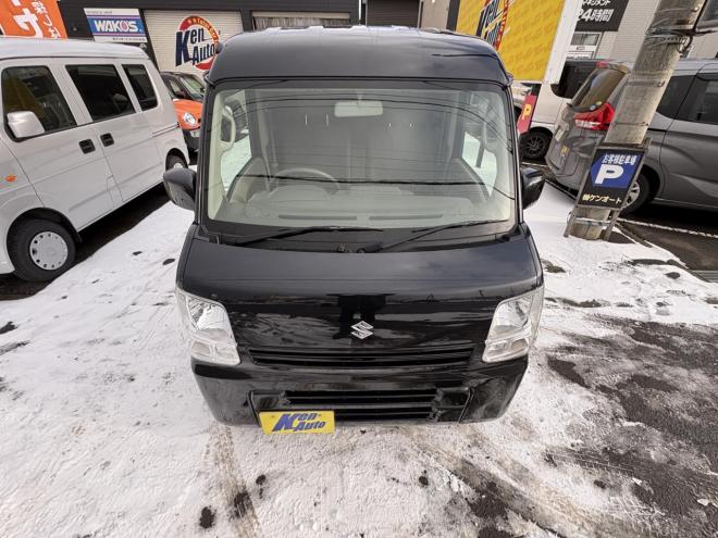 エブリィEVERY VAN 4WD JION TURBO一家に一台軽パコ　TURBO 寒冷地仕様　2検付　リアヒーター　Bluetoothフルセグナビ　キーレス　リビルトエンジン交換済　エンジンオイル交換　オイルエレメント交換　atf交換　スタットレス付 4WD 660 ５Dr