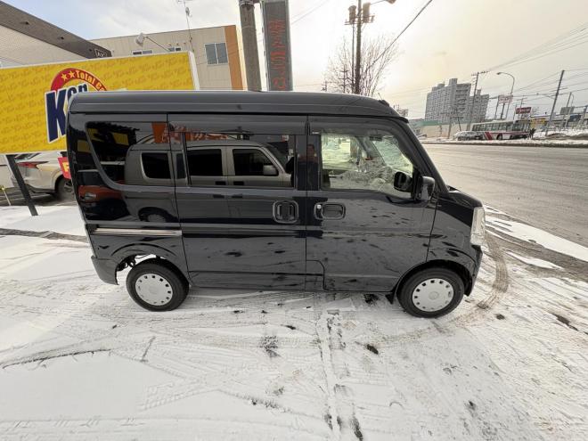 エブリィEVERY VAN 4WD JION TURBO一家に一台軽パコ　TURBO 寒冷地仕様　2検付　リアヒーター　Bluetoothフルセグナビ　キーレス　リビルトエンジン交換済　エンジンオイル交換　オイルエレメント交換　atf交換　スタットレス付 4WD 660 ５Dr