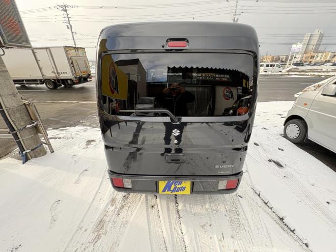 エブリィEVERY VAN 4WD JION TURBO一家に一台軽パコ　TURBO 寒冷地仕様　2検付　リアヒーター　Bluetoothフルセグナビ　キーレス　リビルトエンジン交換済　エンジンオイル交換　オイルエレメント交換　atf交換　スタットレス付 4WD 660 ５Dr