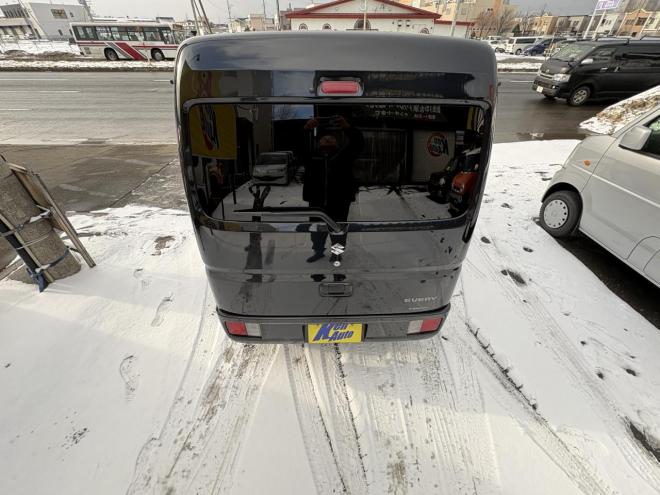 エブリィEVERY VAN 4WD JION TURBO一家に一台軽パコ　TURBO 寒冷地仕様　2検付　リアヒーター　Bluetoothフルセグナビ　キーレス　リビルトエンジン交換済　エンジンオイル交換　オイルエレメント交換　atf交換　スタットレス付 4WD 660 ５Dr