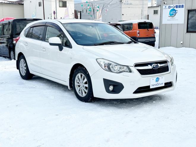 インプレッサ5ドア1.6i-L 4WD　ローンが不安な方＜優遇ローン＞本州仕入 1年保証　社外ナビ　フルセグTV